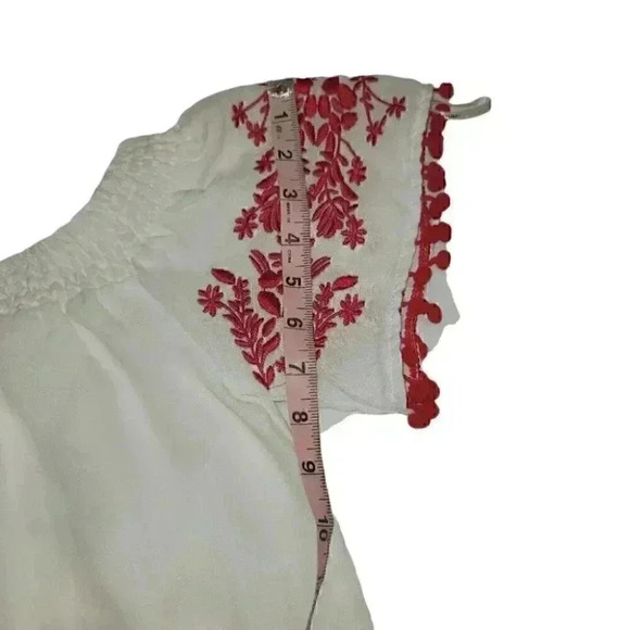 Forever 21 Women Off Shoulder Short Sleeve Bohemian Dress - Picture 10 of 13